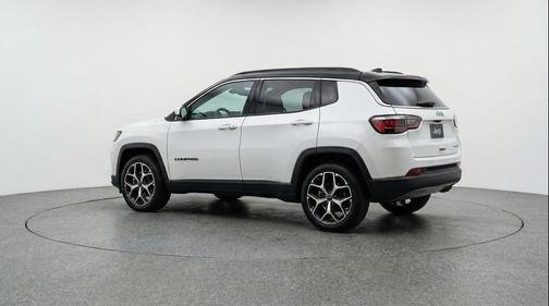 Bright White Clearcoat 2025 Jeep Compass Limited