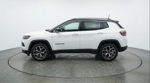 Bright White Clearcoat 2025 Jeep Compass Limited