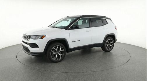 Bright White Clearcoat 2025 Jeep Compass Limited