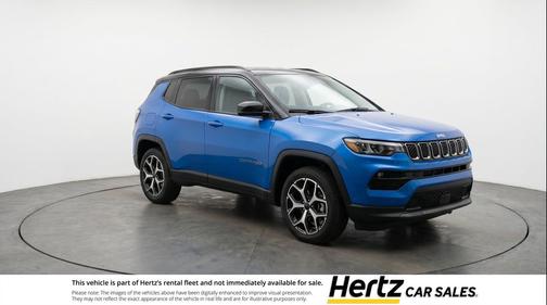 Hydro Blue Pearlcoat 2025 Jeep Compass Limited