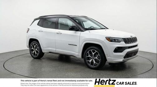 Bright White Clearcoat 2025 Jeep Compass Limited