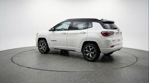 Bright White Clearcoat 2025 Jeep Compass Limited