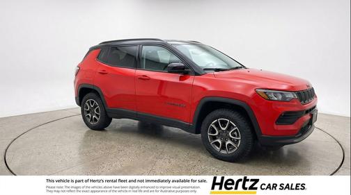 Red Hot Pearlcoat 2025 Jeep Compass Trailhawk