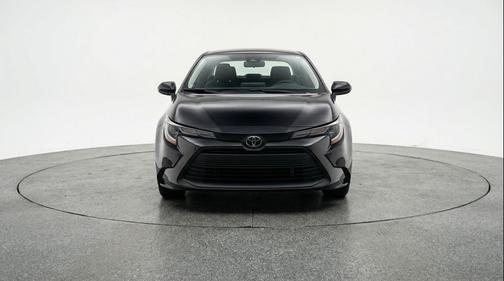 Midnight Black Metallic 2025 Toyota Corolla LE