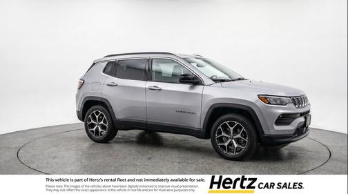 Silver Zynith Metallic Clearcoat 2025 Jeep Compass Limited