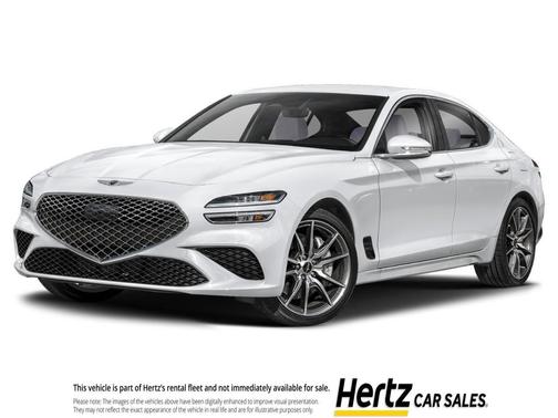 Alta White 2025 Genesis G70 2.5T AWD