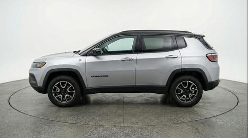 Silver 2025 Jeep Compass Trailhawk