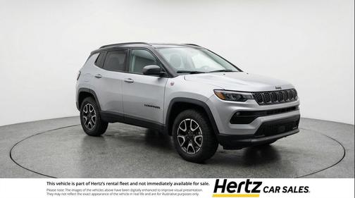 Silver 2025 Jeep Compass Trailhawk