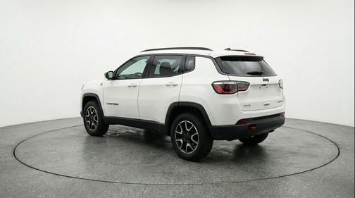 White 2025 Jeep Compass Trailhawk