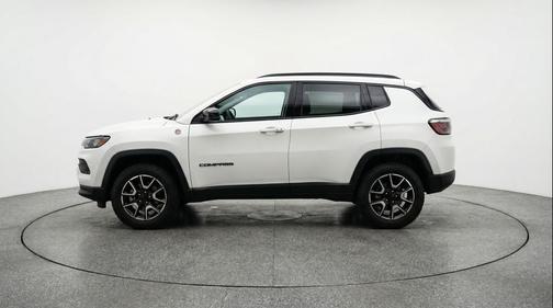 White 2025 Jeep Compass Trailhawk