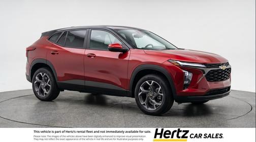 Crimson Metallic 2025 Chevrolet Trax LT