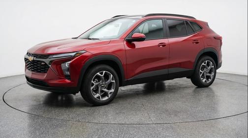 Crimson Metallic 2025 Chevrolet Trax LT