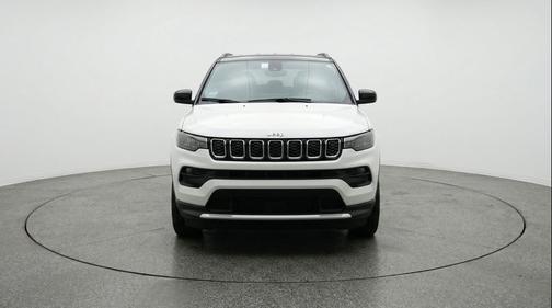 Bright White Clearcoat 2025 Jeep Compass Limited