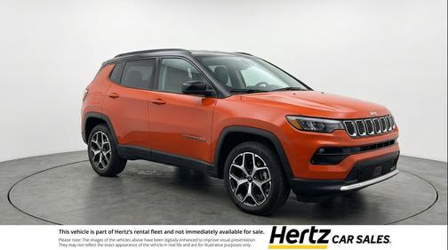 Red Hot Pearlcoat 2025 Jeep Compass Limited
