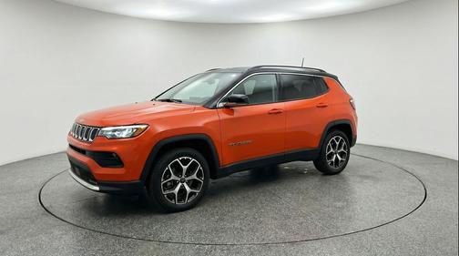 Red Hot Pearlcoat 2025 Jeep Compass Limited