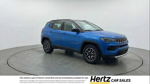 Hydro Blue Pearlcoat 2025 Jeep Compass Trailhawk