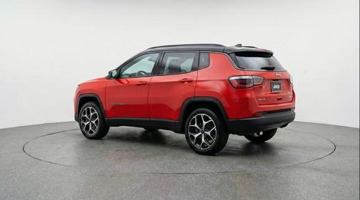 Red 2025 Jeep Compass Limited