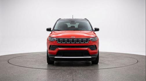 Red Hot Pearlcoat 2025 Jeep Compass Limited