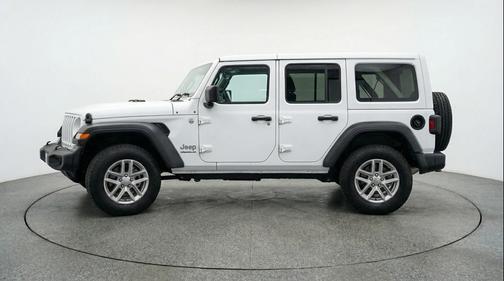 Bright White Clearcoat 2025 Jeep Wrangler Sport S
