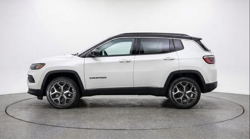 Bright White Clearcoat 2025 Jeep Compass Limited