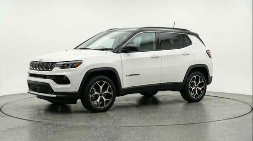 Bright White Clearcoat 2025 Jeep Compass Limited