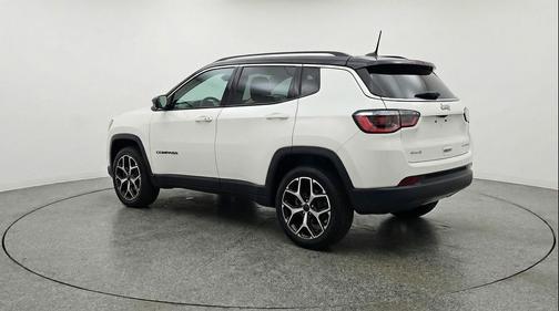 Bright White Clearcoat 2025 Jeep Compass Limited