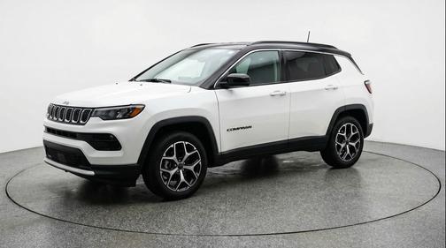 Bright White Clearcoat 2025 Jeep Compass Limited