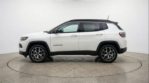 Bright White Clearcoat 2025 Jeep Compass Limited