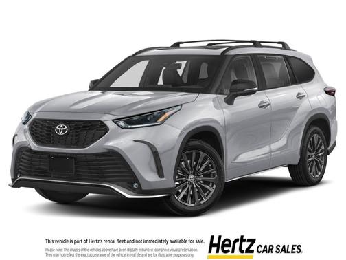 Celestial Silver Metallic 2025 Toyota Highlander LE