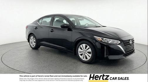 Super Black 2025 Nissan Sentra S