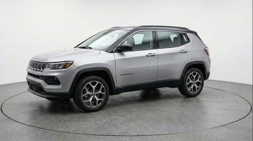 Silver Zynith Metallic Clearcoat 2025 Jeep Compass Limited