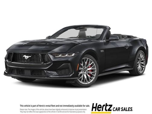 Shadow Black 2025 Ford Mustang GT Premium