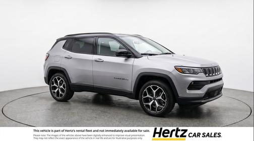 Silver Zynith Metallic Clearcoat 2025 Jeep Compass Limited