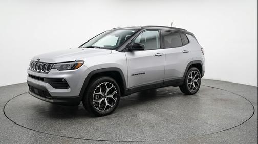 Silver Zynith Metallic Clearcoat 2025 Jeep Compass Limited