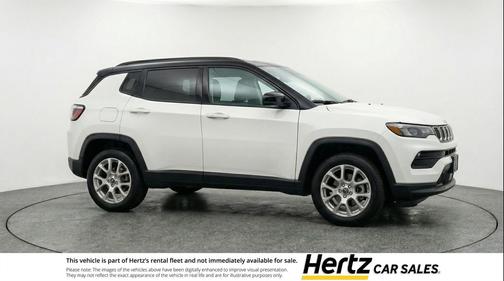 Bright White Clearcoat 2025 Jeep Compass Limited