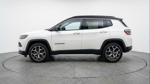 Bright White Clearcoat 2025 Jeep Compass Limited