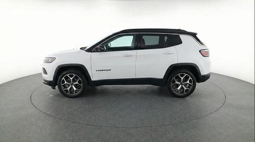 Bright White Clearcoat 2025 Jeep Compass Limited