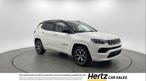 Bright White Clearcoat 2025 Jeep Compass Limited