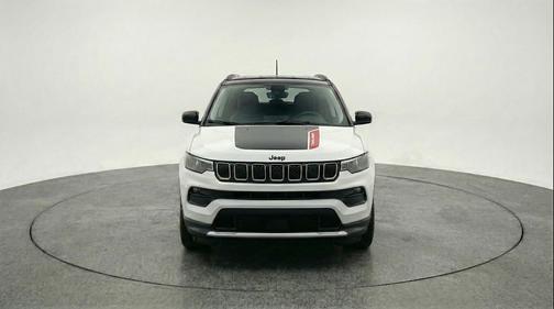 Bright White Clearcoat 2025 Jeep Compass Trailhawk