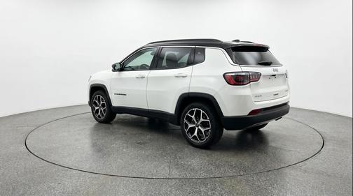 Bright White Clearcoat 2025 Jeep Compass Limited