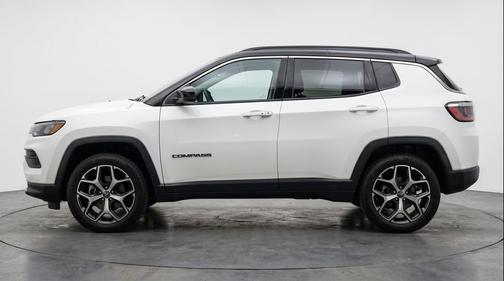 Bright White Clearcoat 2025 Jeep Compass Limited