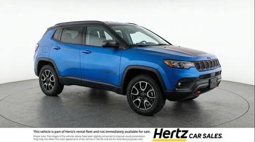 Hydro Blue Pearlcoat 2025 Jeep Compass Trailhawk