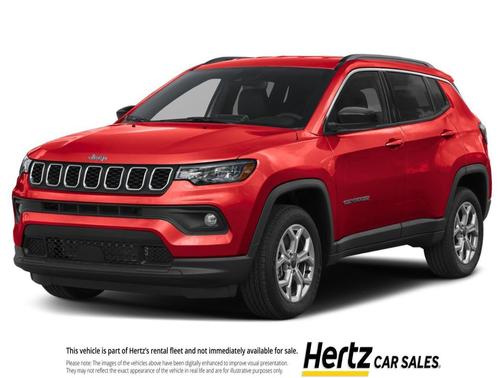 Red Hot Pearlcoat 2025 Jeep Compass Latitude