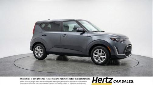 Gravity Gray 2025 Kia Soul LX