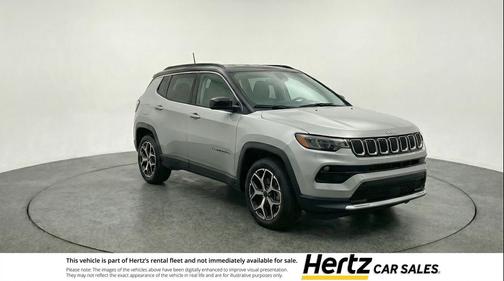 Silver Zynith Metallic Clearcoat 2025 Jeep Compass Limited