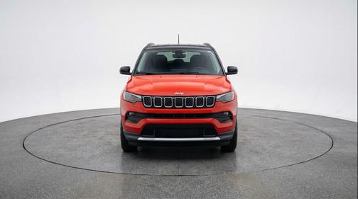 Red Hot Pearlcoat 2025 Jeep Compass Limited