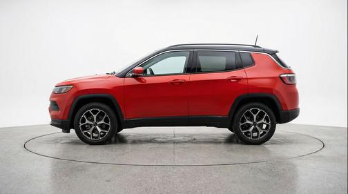 Red Hot Pearlcoat 2025 Jeep Compass Limited