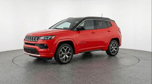 Red Hot Pearlcoat 2025 Jeep Compass Limited