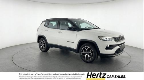 Bright White Clearcoat 2025 Jeep Compass Limited