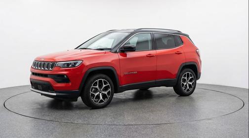 Red Hot Pearlcoat 2025 Jeep Compass Limited